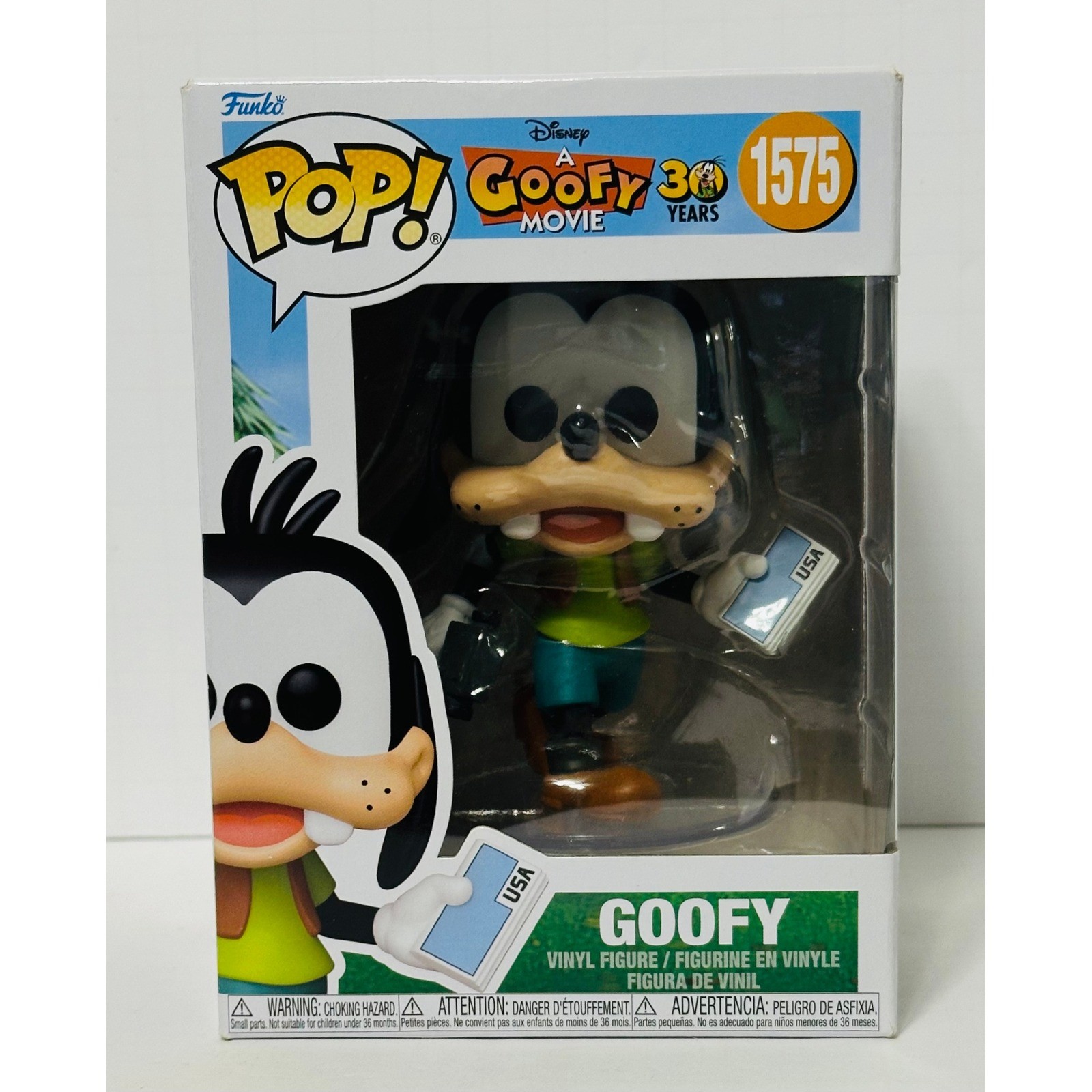 Funko Pop Disney A Goofy Movie 30th Anniversary Goofy Vinyl Figure 1575
