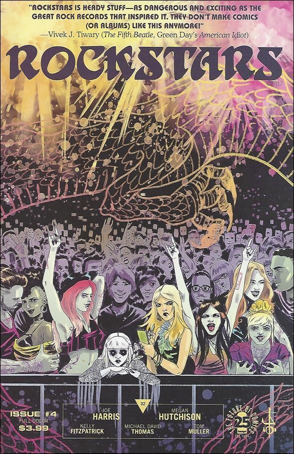 Rockstars #4 VF; Image | Joe Harris Megan Hutchison - w/Bag+Board