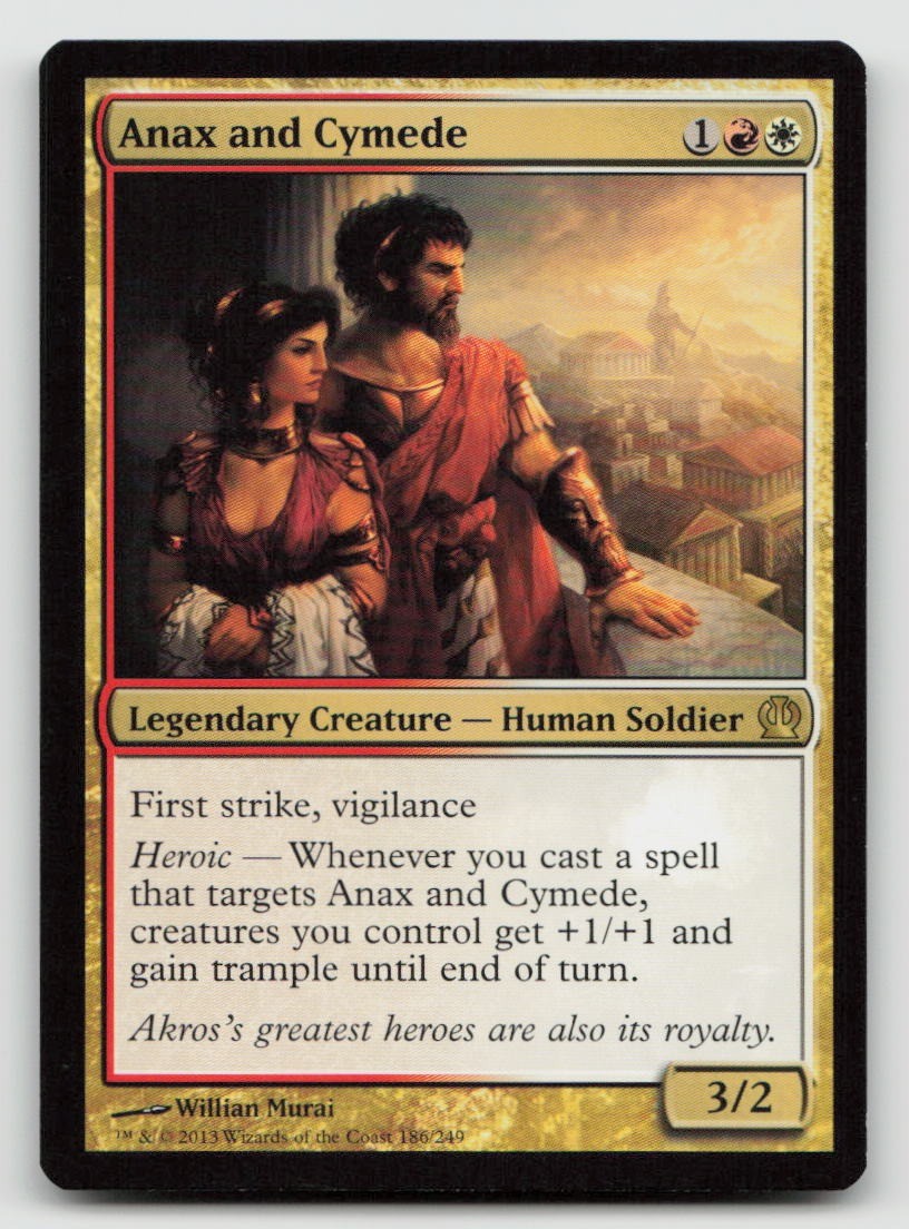 Magic: The Gathering Anax e Cymede 11 mazzi da duello: Heroes vs. Monsters quasi nuovi