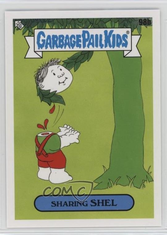 2022 Topps Garbage Pail Kids Book Worms Series 1 SHARING SHEL #98b 17dt