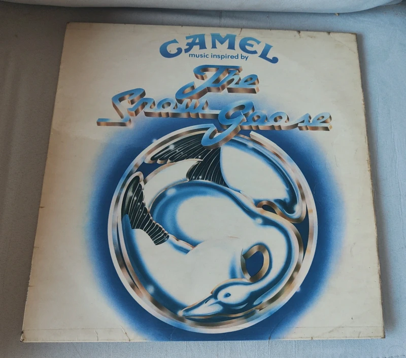 Vinilo Camel the snow goose, vinilo VG carpeta VG, edición original UK año 1976