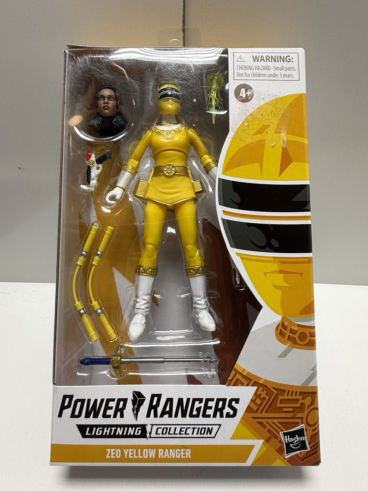 Power Rangers Lightning Collection ZEO Yellow Ranger 6" Inch Hasbro Figure NEW