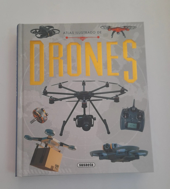 Libro atlas ilustrado de drones
