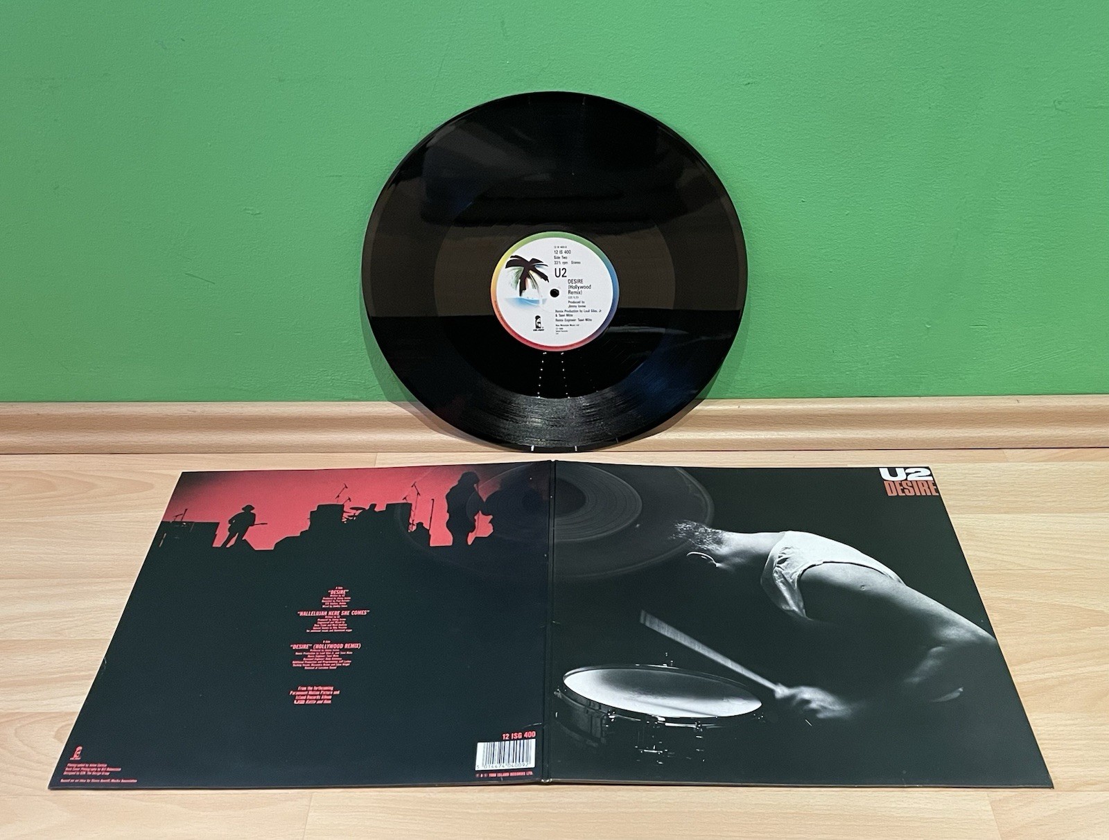 U2 Desire EP Vinyl 1988 Island OVP Box 80 Bono GATEFOLD Record 1st Set lp nm 2 1