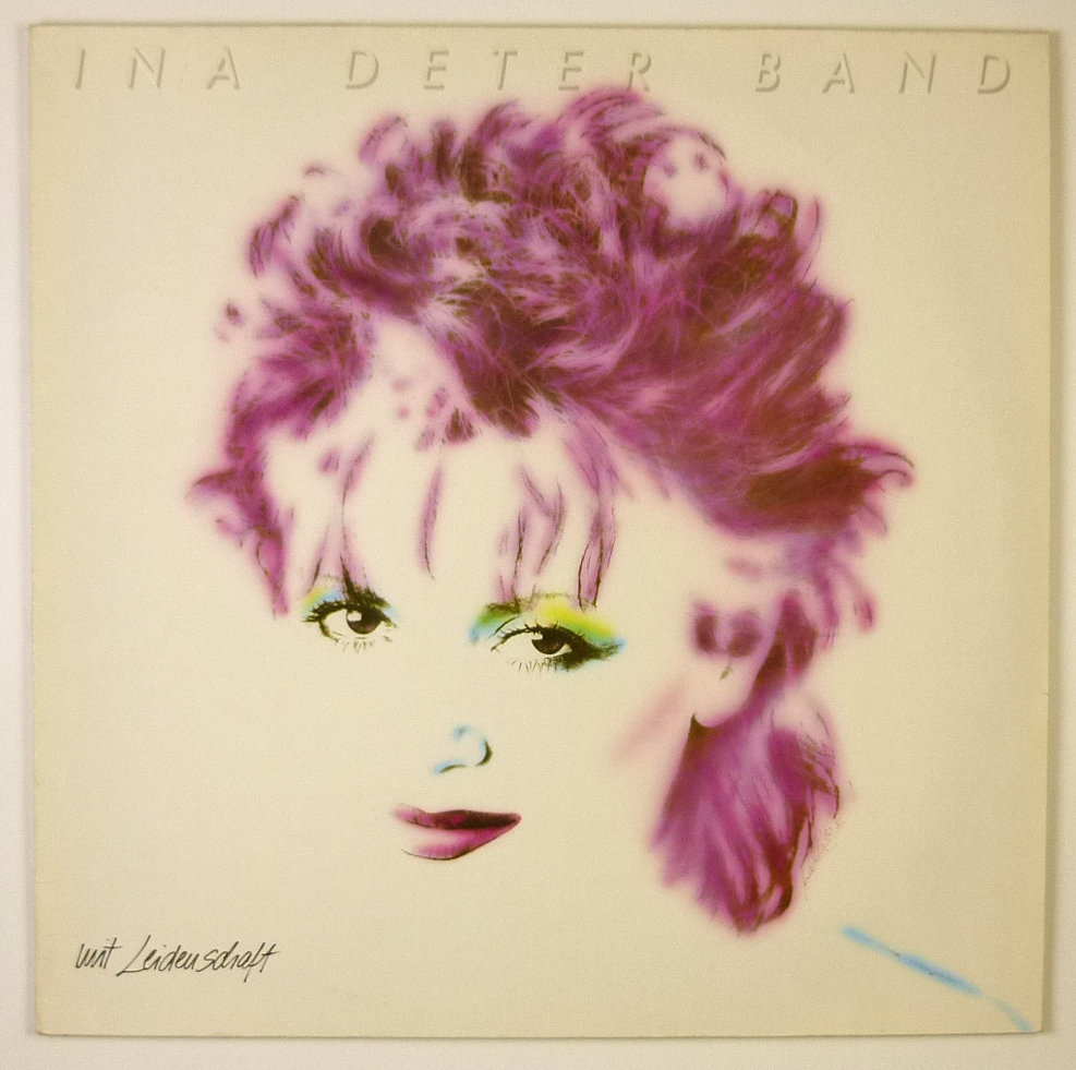 12" LP - Ina Deter Band - Con Passione - K3527 - Lavato E Pulito