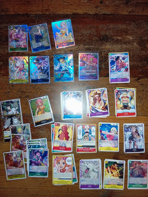 Tcg One Piece Sammlung komplett Sammelkarten Alternative Art Super Rares
