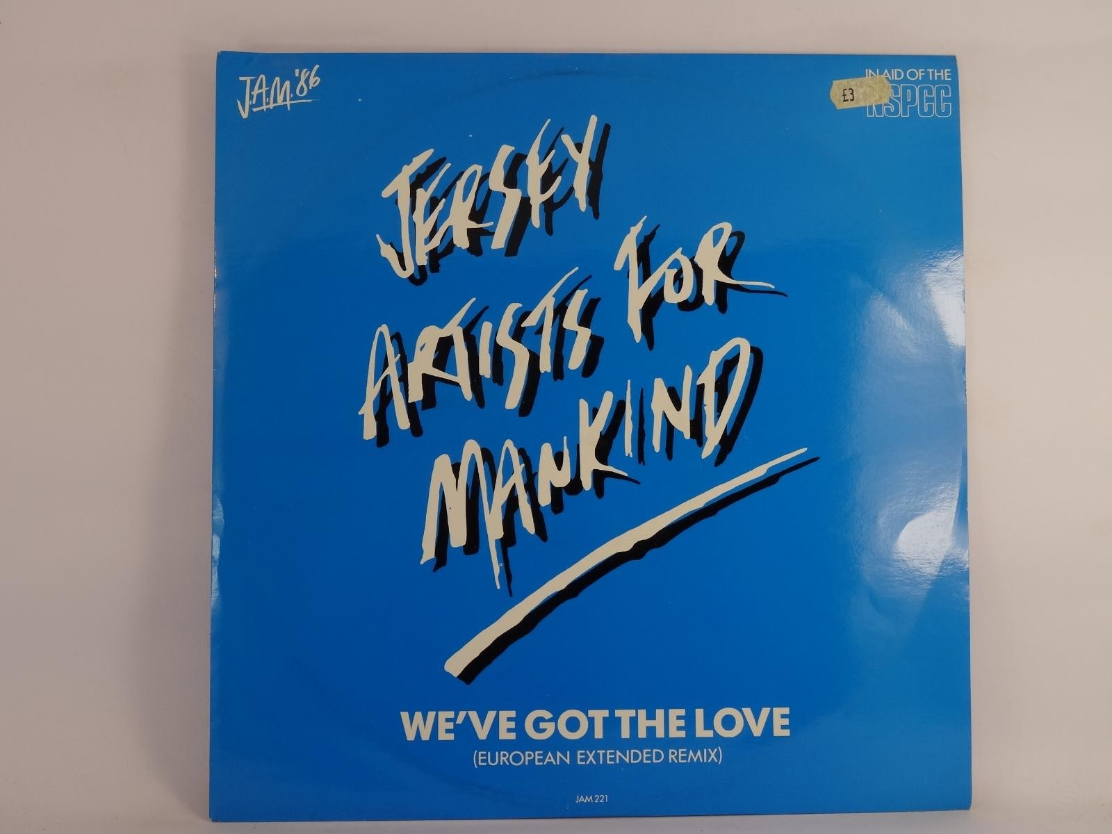 J.A.M. '86 WE'VE GOT THE LOVE (79) 3 Track Promo 12" Single plus Picture Sleeve 