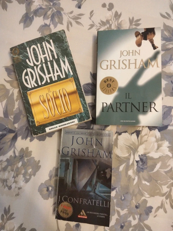John Grisham set 3 libri
