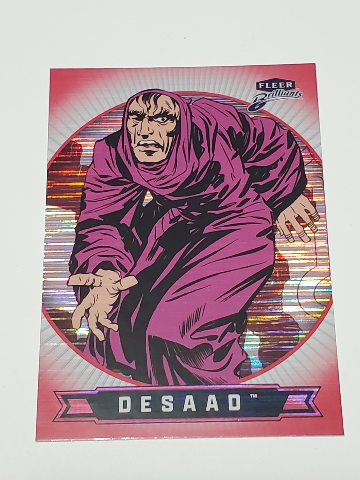 2025 Fleer Brilliants Superman #64 Desaad Red Heat Vision /1938