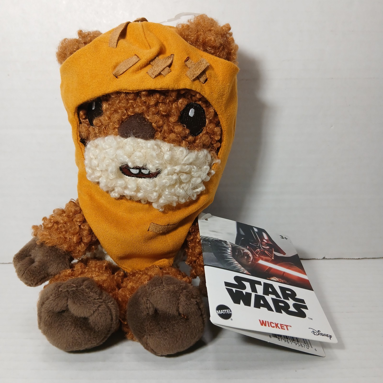 Disney Star Wars 8" WICKET Ewok Plush Character Toy by Mattel Age: 3+ NWT