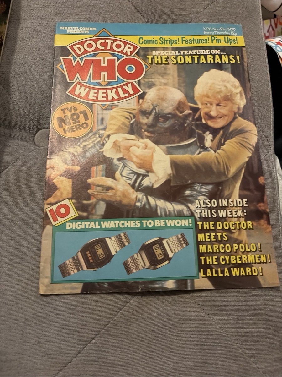Doctor Who Weekly Magazine issue 6 (1979)  in fine/good condition