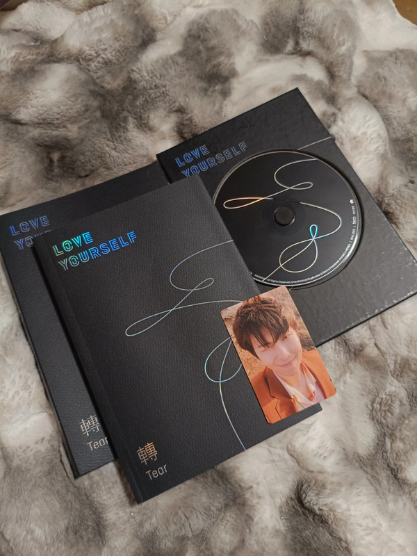BTS Love Yourself: Tear version Y + freebies