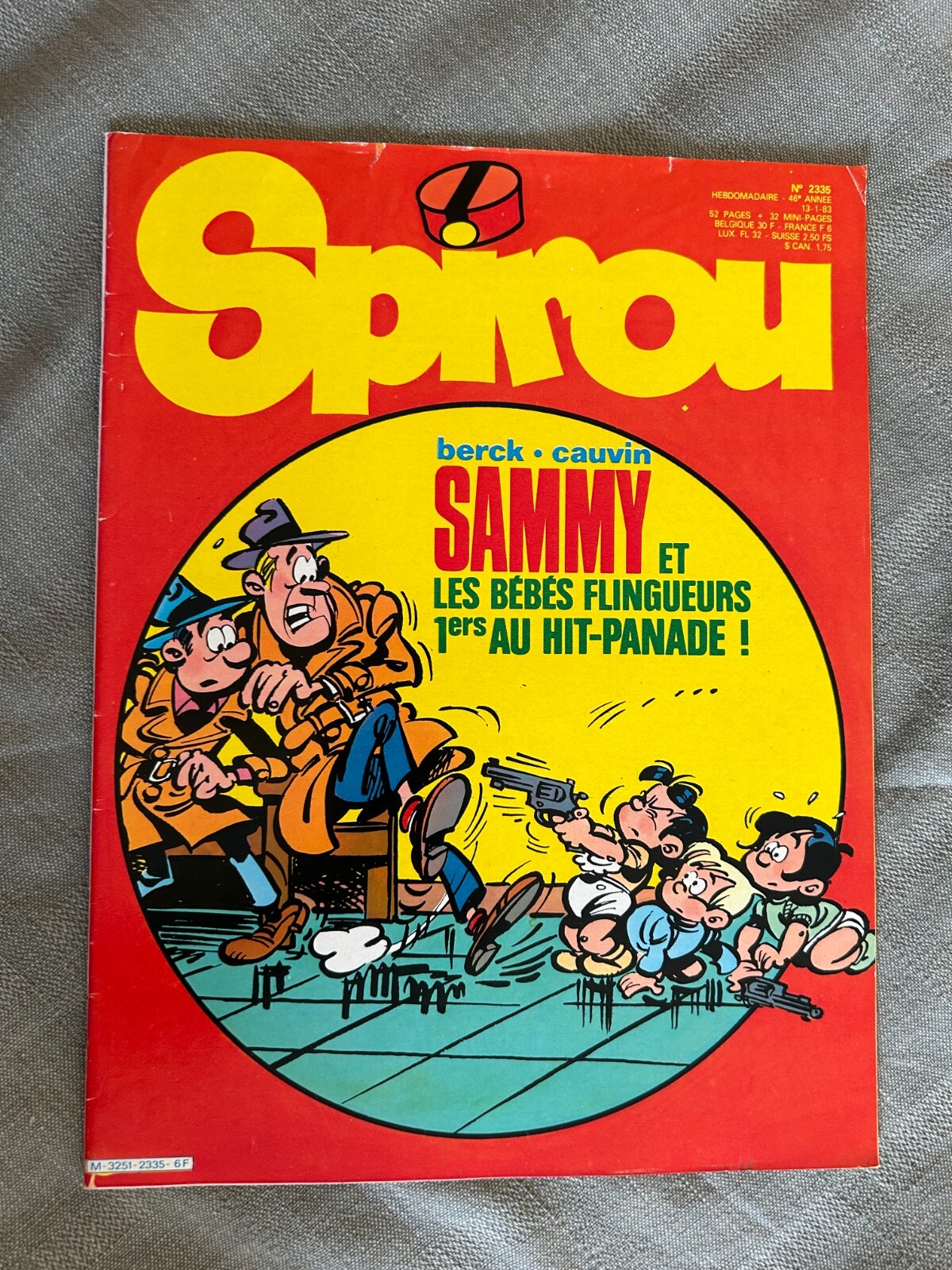 Hebdo Il Giornale Di Spirou N°2335 1983 In Buone Condizioni Senza Il Supplemento