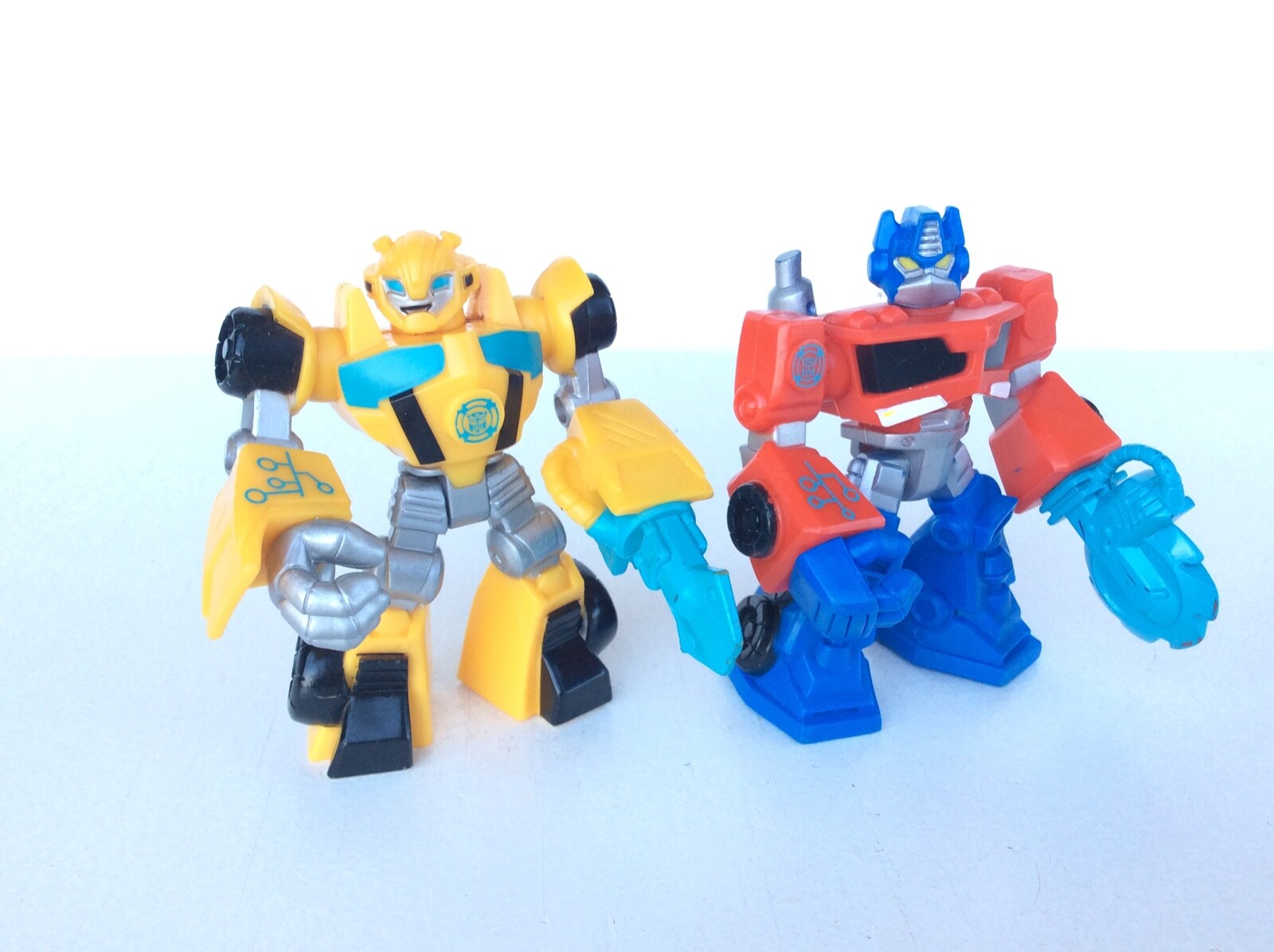 Lotto TRANSFORMERS RESCUE BOTS ENERGIZE OPTIMUS PRIME + BUMBLEBEE