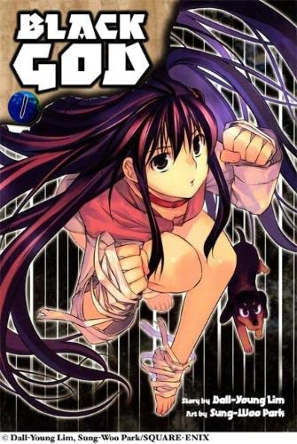 Black God Vol 1-3 set manga inglese usato