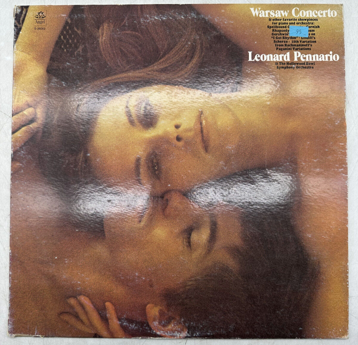 Leonard Pennario Warsaw Concerto Angel Records S-36062 NM