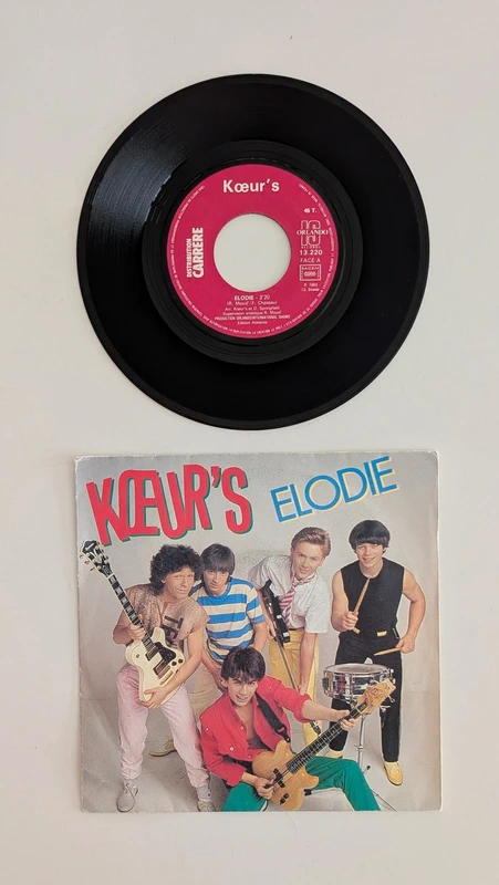 Kœur's - Élodie - Disque vinyle 45 tours
