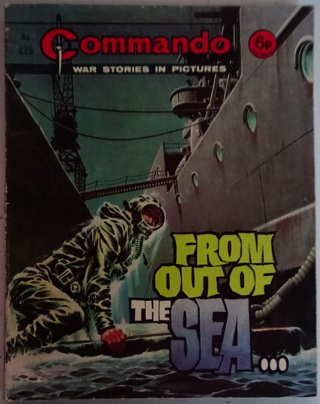 Commando Comic Issue no. 825 - From Out Of The Sea