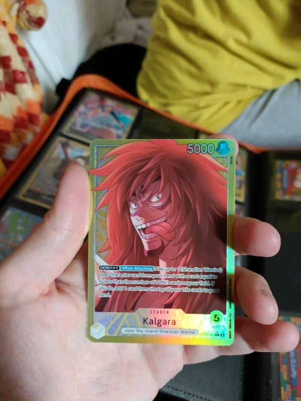 Kalgara leader alternative op08-098 One piece card game bandai