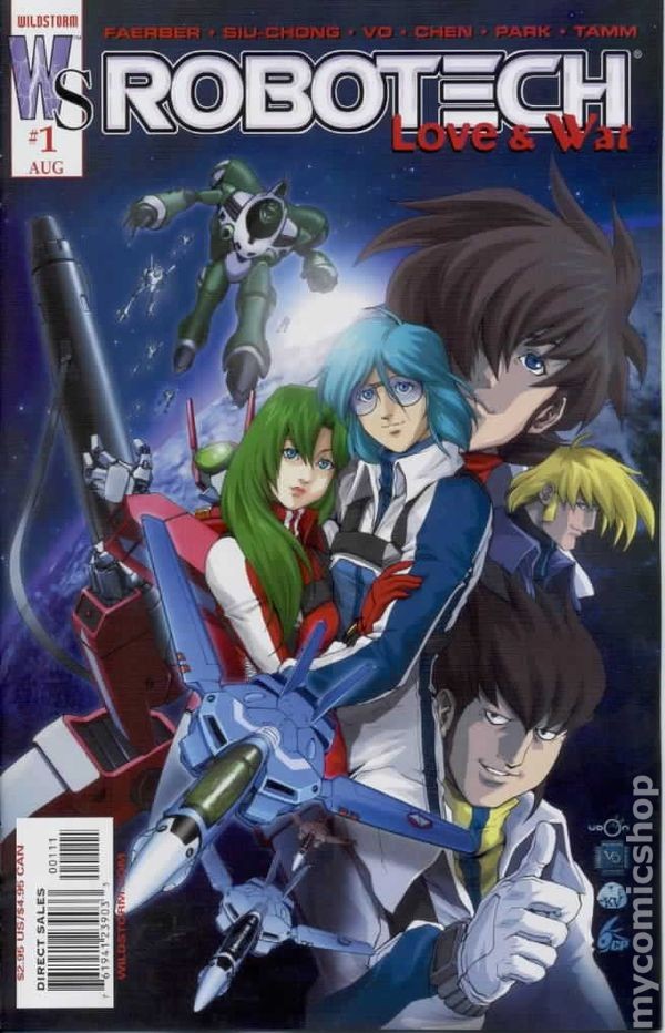 Robotech Amore e Guerra 1A VF 2003 Immagine Stock