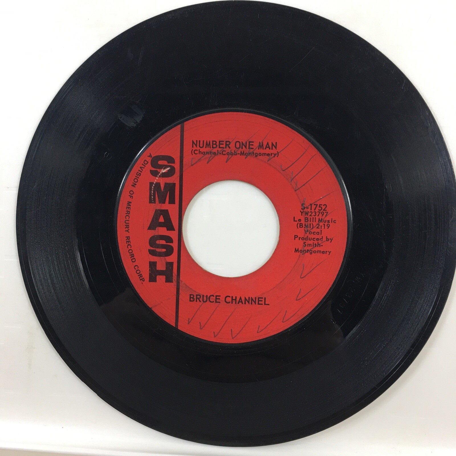 Bruce Channel If Only I Had Known Number One Man 45 rpm Vinyl Record VG