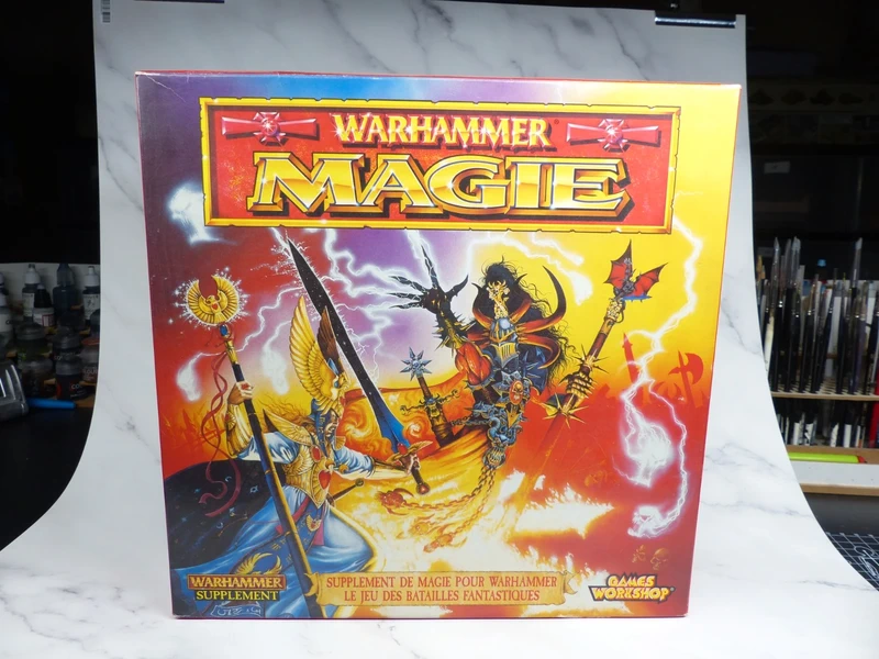 Warhammer Magie Supplément carte sort gabarit vent guerriere français v5 1996