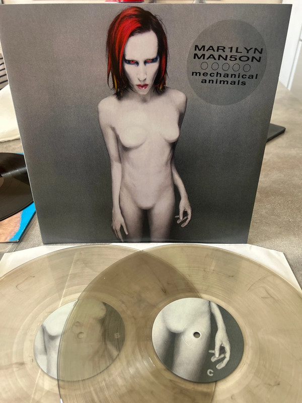 Marilyn manson mechanical animals disque vinyle