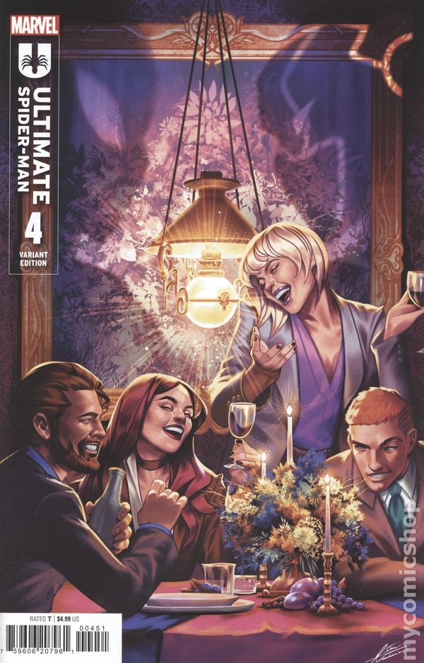 Ultimate Spider-Man #4E VF 2024 immagine stock