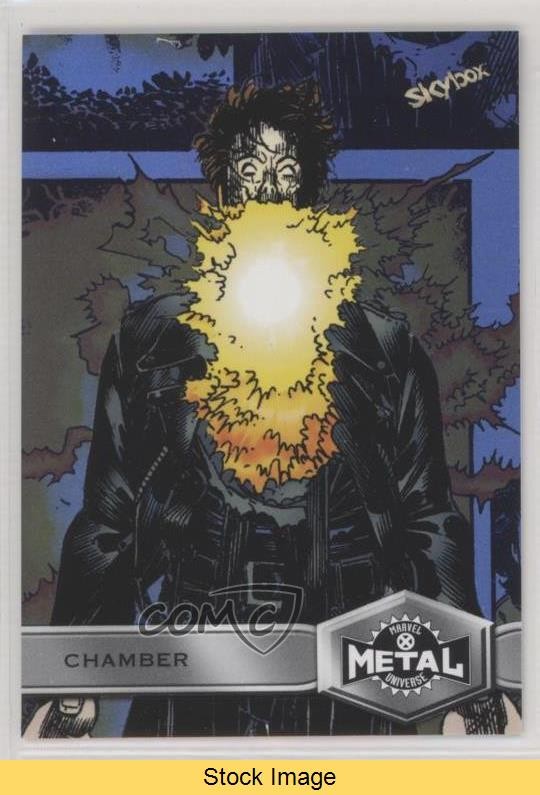 Upper Deck 2020 Marvel X-Men Metal Universe Alta Serie Camera Blu LEGGI g1m