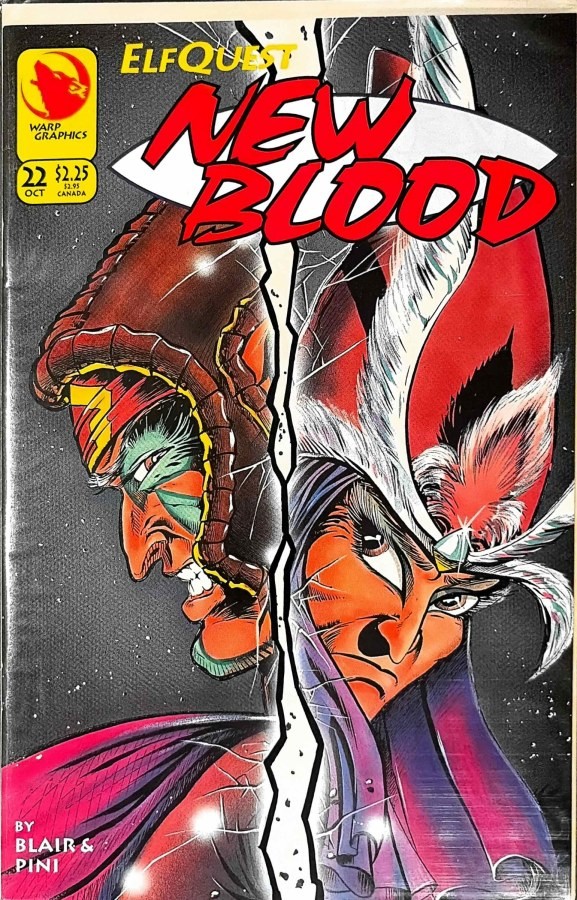 Elfquest: New Blood #22 (1994) Warp Graphics Door Comic