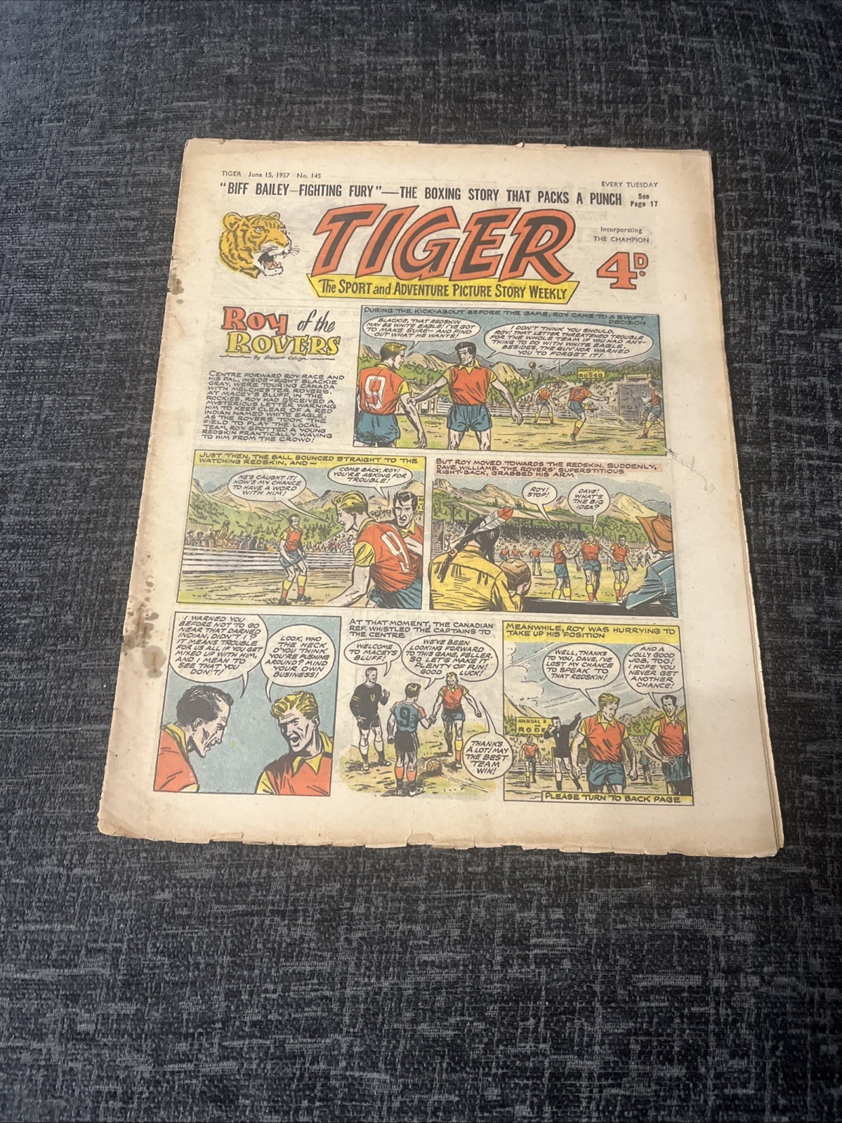 Tiger Comic - #145 - 15 June 1957
