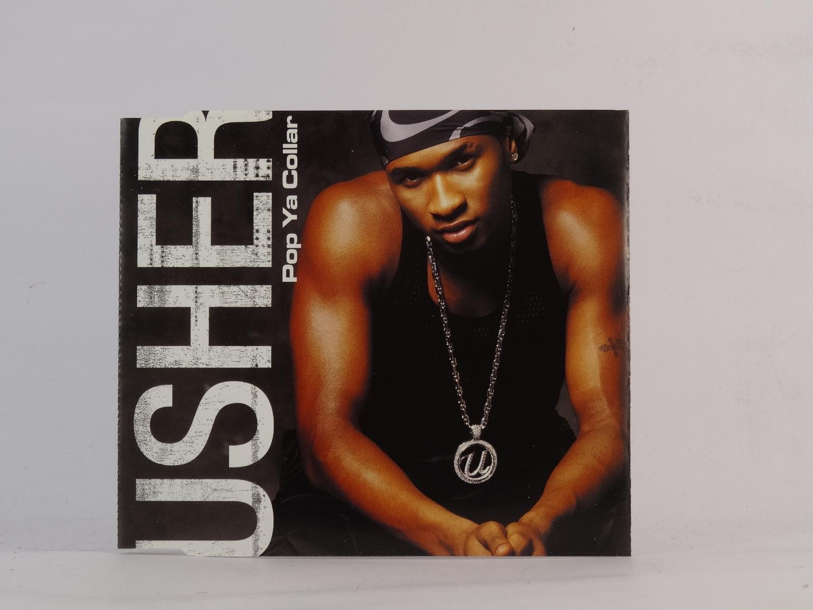 USHER POP YA COLLAR (I64) 3 Track CD Single including Picture Sleeve ARISTA/BMG
