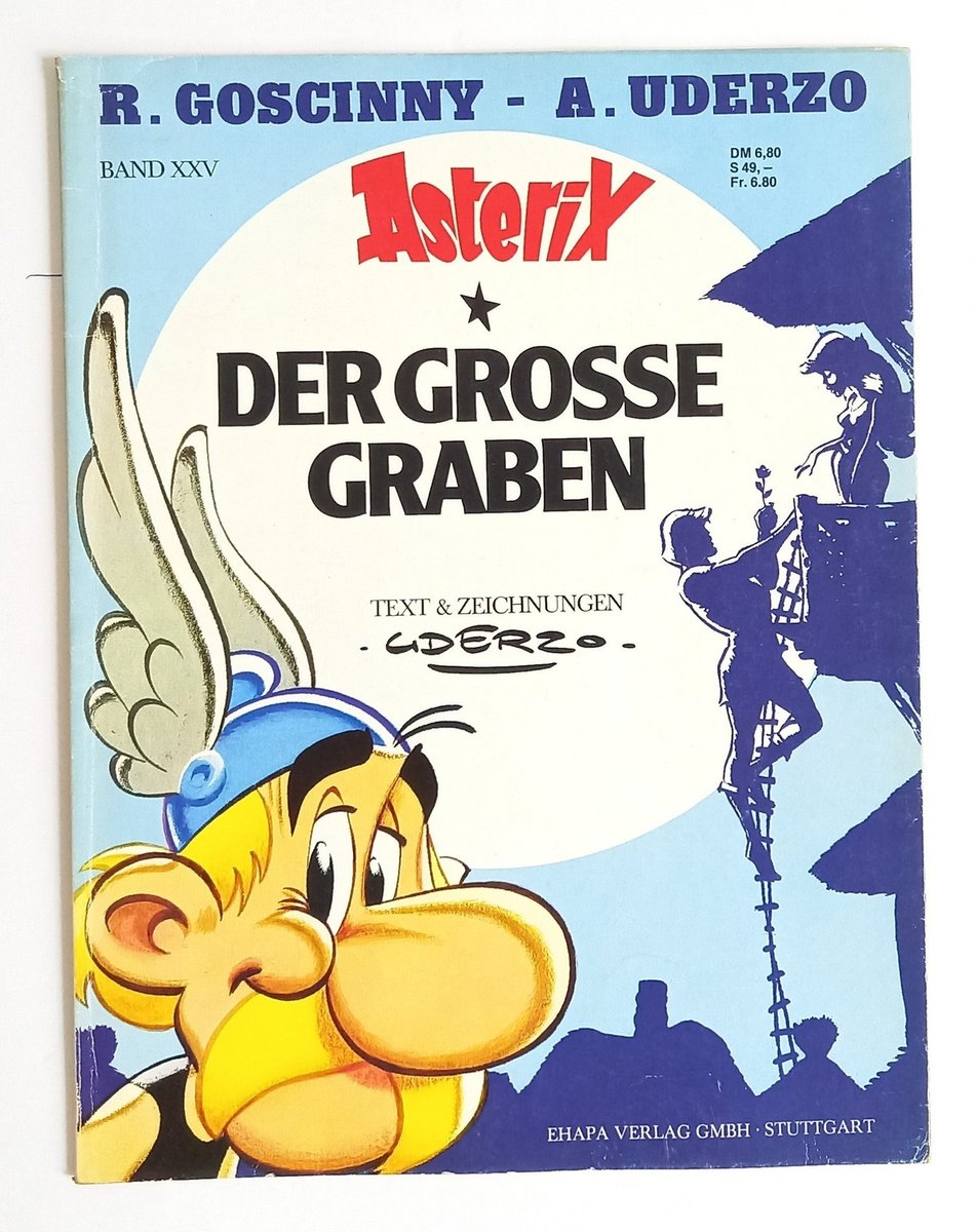 Asterix Band XXV - Il Grande Fosso - Goscinny Uderzo - EHAPA - Vintage