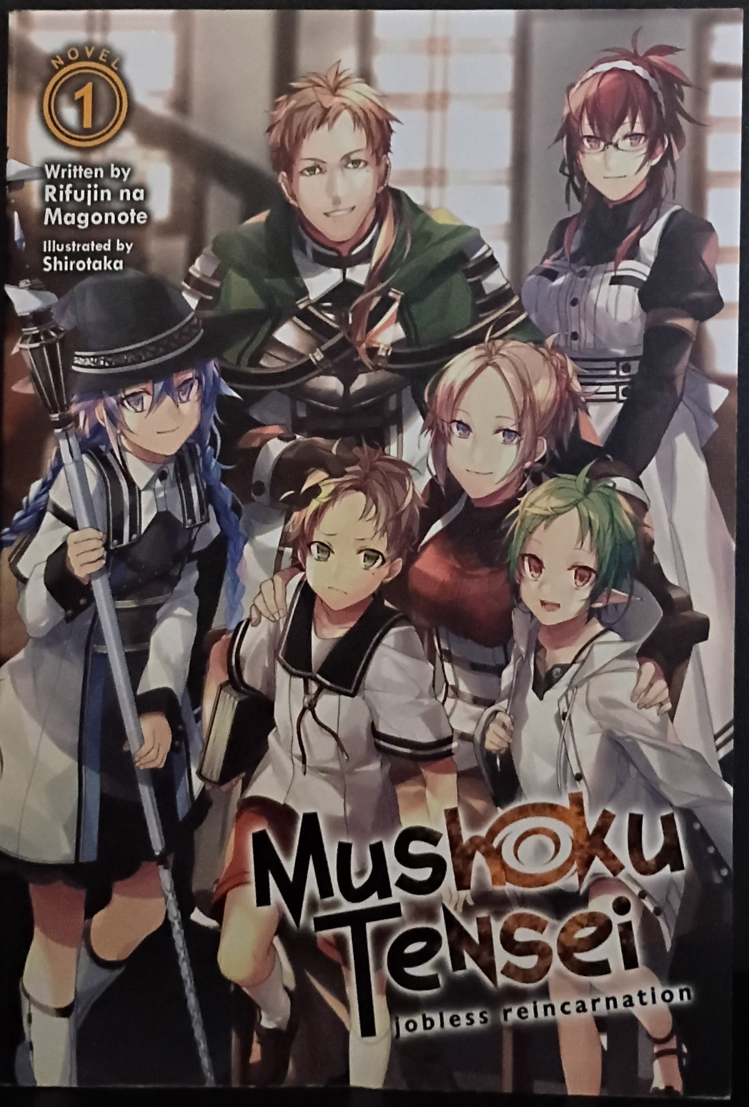Mushoku Tensei Jobless Reincarnazione Light Novel Volumi 1-2 Uscita Inglese 