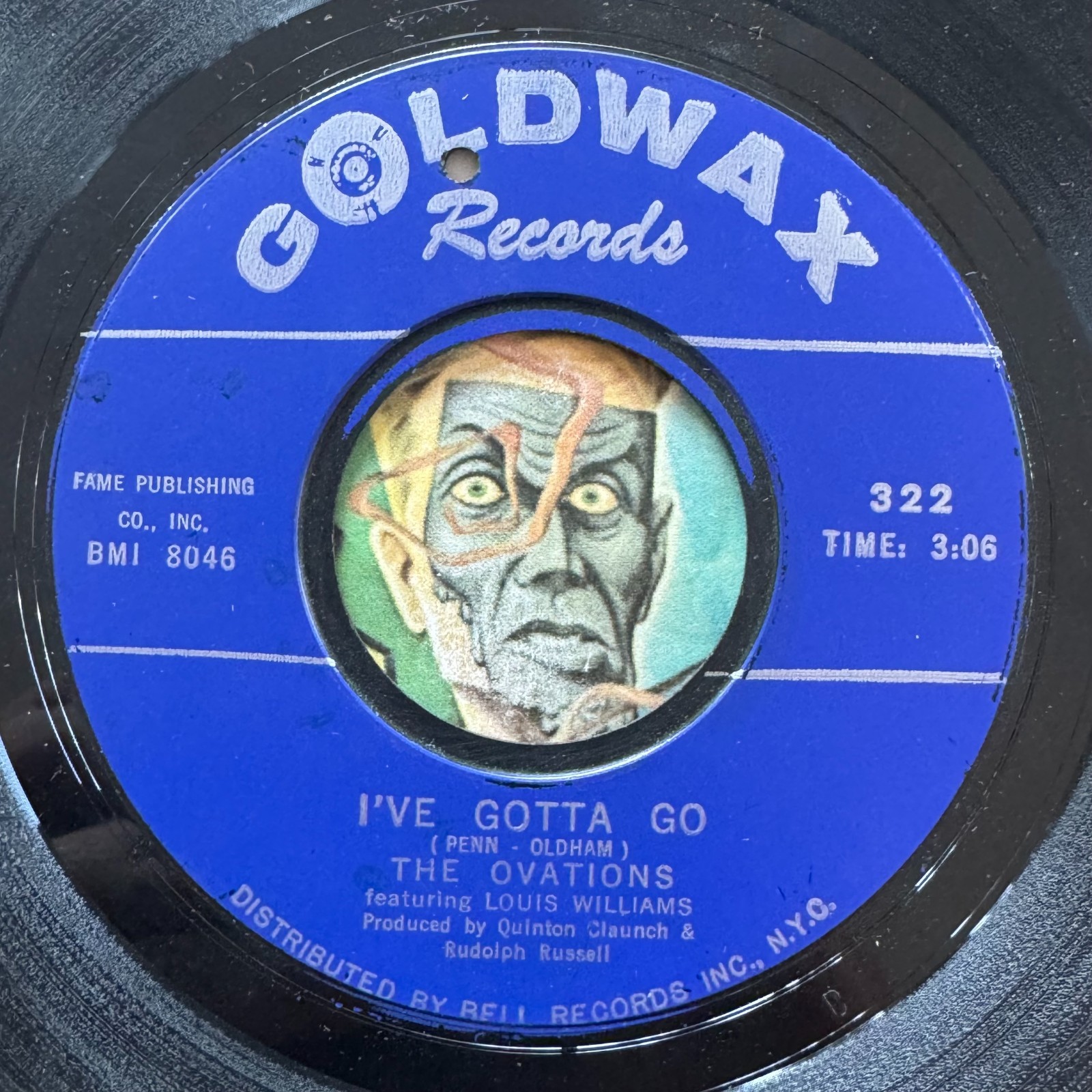 HEAR Ovations 45 I've Gotta Go / Ride My Troubles Away R&B soul
