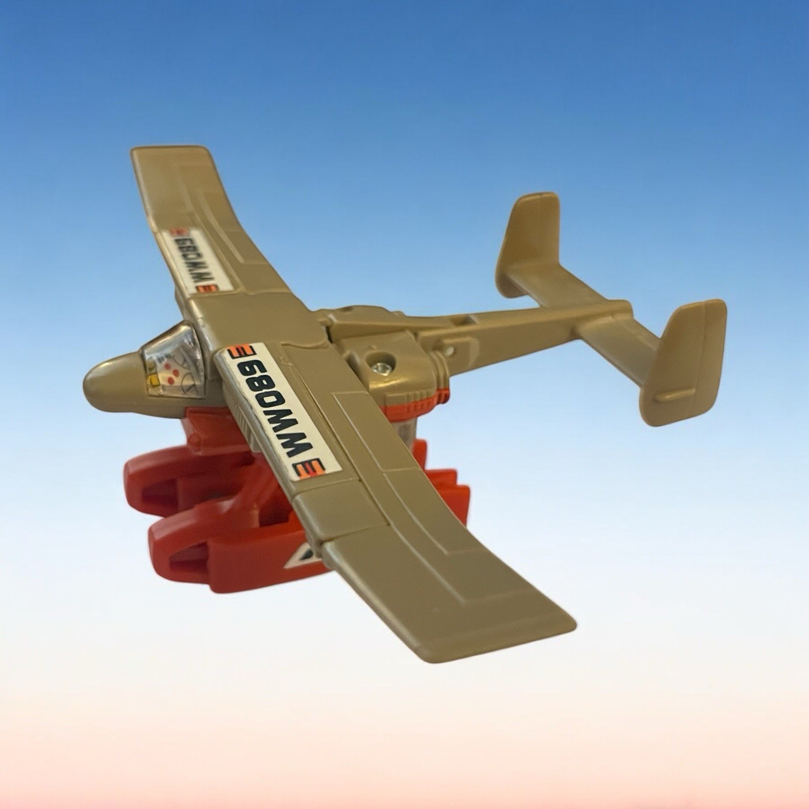 GoBots Water Walk Sea Plane MR-31 1984 Bandai Vintage