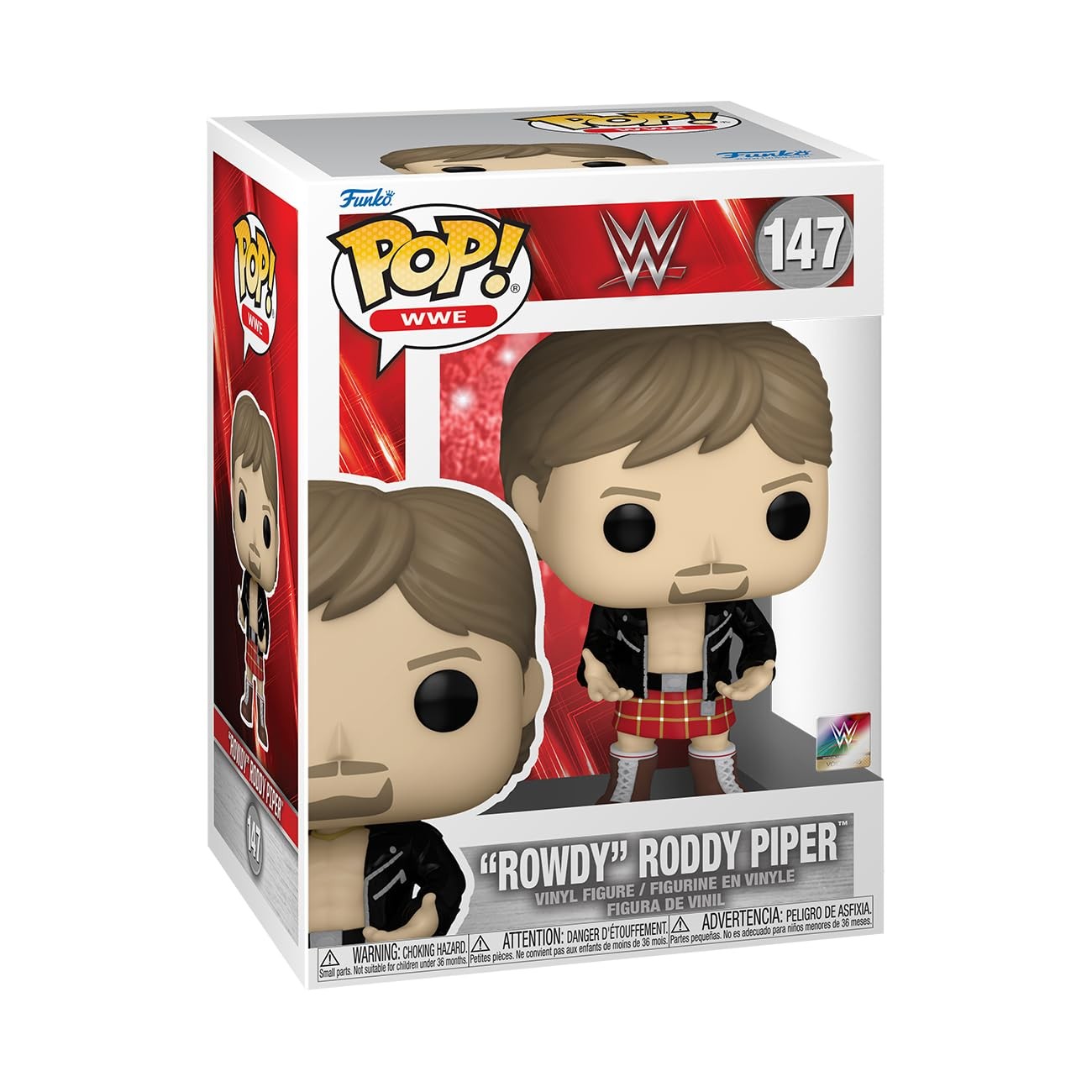 Funko Pop! WWE: Rowdy Roddy "Rowdy" Piper Piper - Figura in Vinile d xIGb