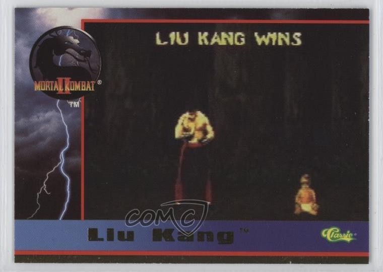 1994 Classic Mortal Kombat II Babality!! Liu Kang #BAB9 1e50