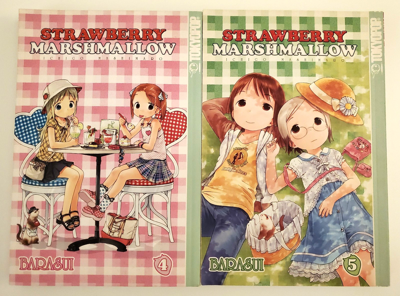 Fragola Marshmallow Manga Inglese Volumi Lotto 4 5 Set Barasui Tokyopop