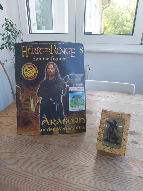 Der Herr der Ringe Sammelfigur 8 Aragorn an der Wetterspitze
