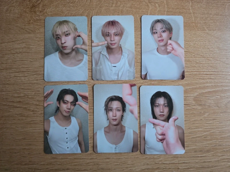 P1harmony ot6 card set Unique album pcs version B