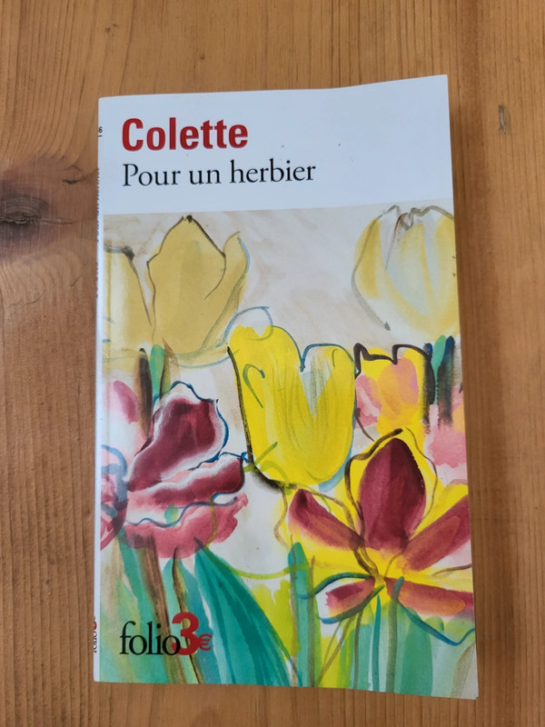 Livre Colette Pour un herbier classique