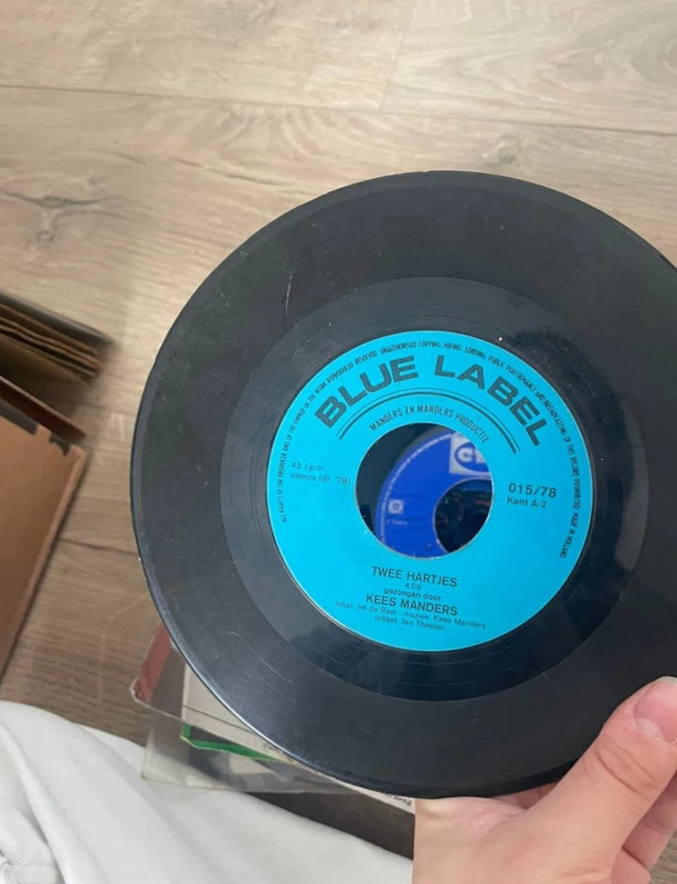Vinylplaat Kees handers
