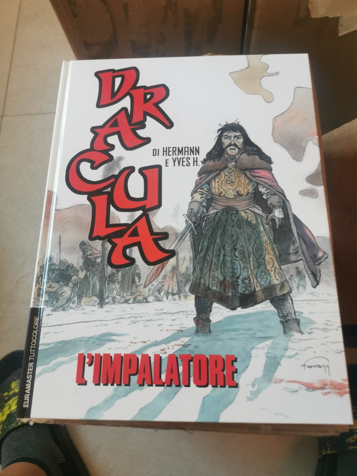 DRACULA L'IMPALATORE - Hermann & Yves H. - Euramaster 100 - Eura Editoriale -...