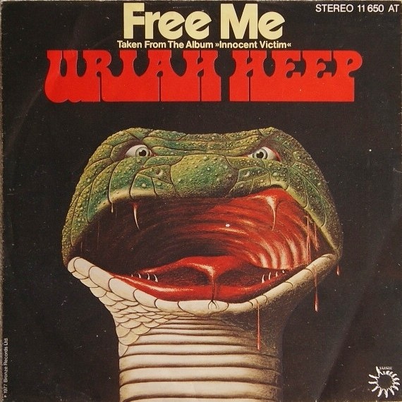 Uriah Heep - Free Me (7", Single) (Near Mint (NM or M-)) - 3949446847