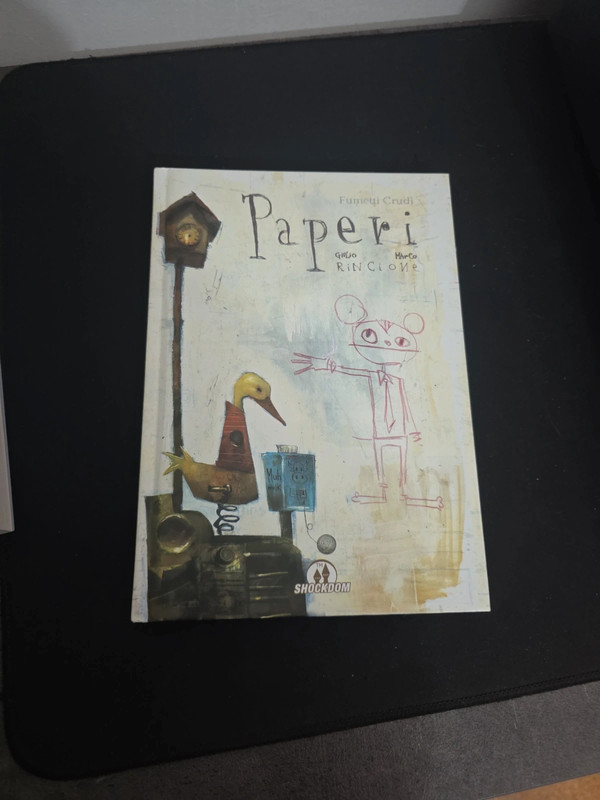 Libro fumetto paperi giulio rincione