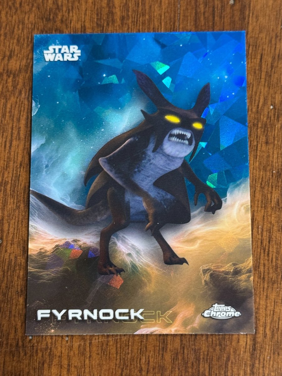 2025 Topps Chrome Star Wars Zaffiro Fyrnock #118