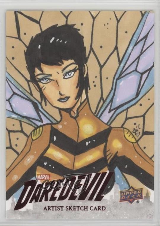 2018 Upper Deck Marvel Daredevil Seasons 1 & 2 1/1 Jaime Lopez Auto Sketch 1w1n