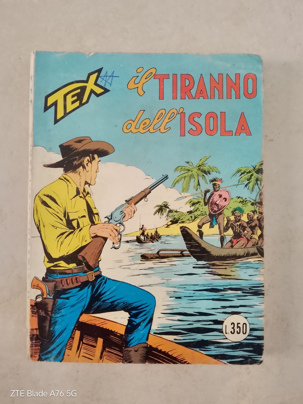 DAIM PRESS Tex - Tre Stelle n.157 Il tiranno dell'isola Sergio Bonelli 1977 ITA