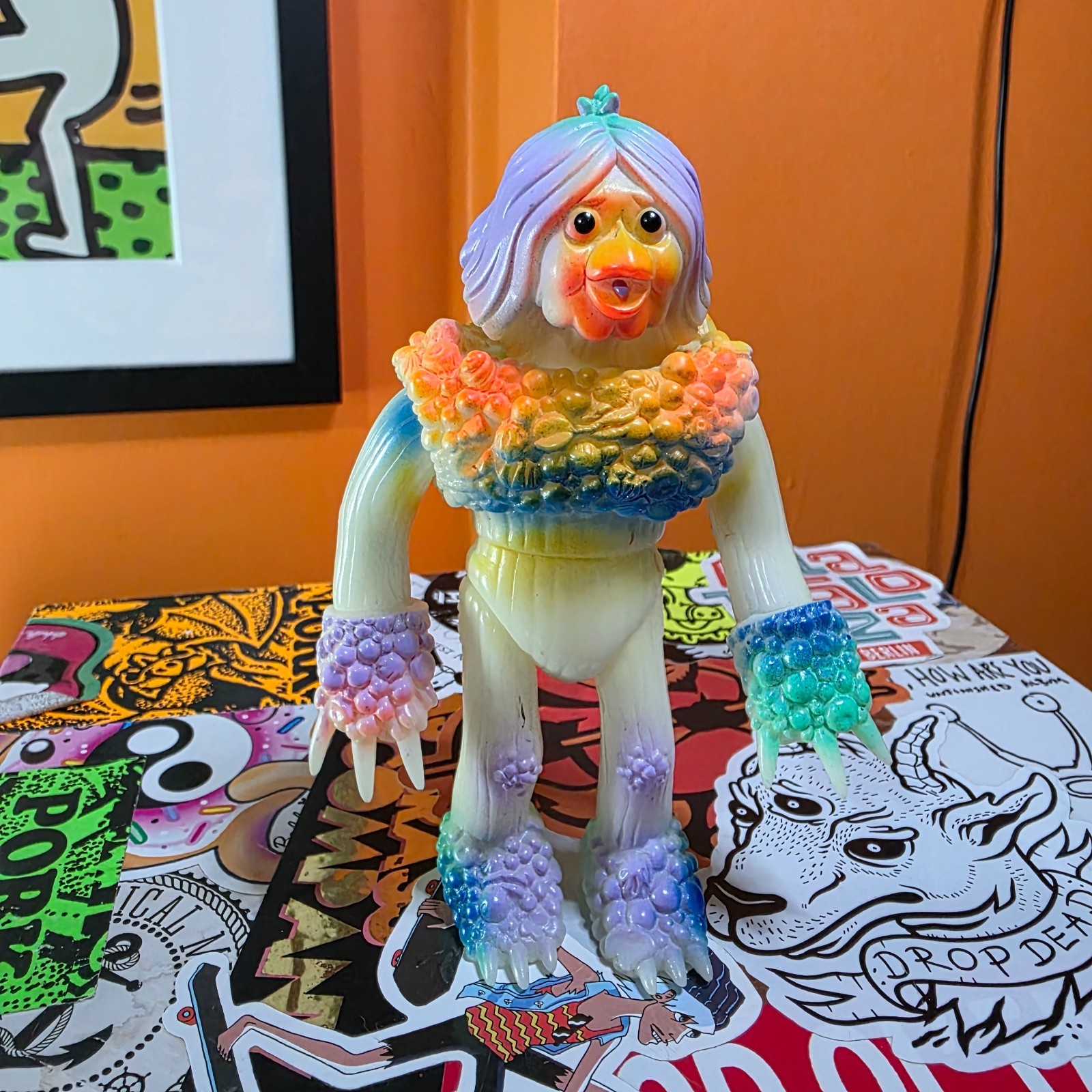 Goopy Gravy Malba Deluxified Sofubi Designer Art Toy Vinyl Figure